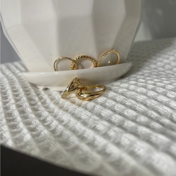 Gold Joint Ring Set - Picture 2 of 3